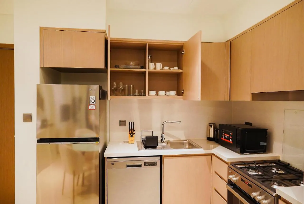 アパート Citihome-1Br In Act One With Burj Khalifa View At Pool ドバイ アラブ首長国連邦